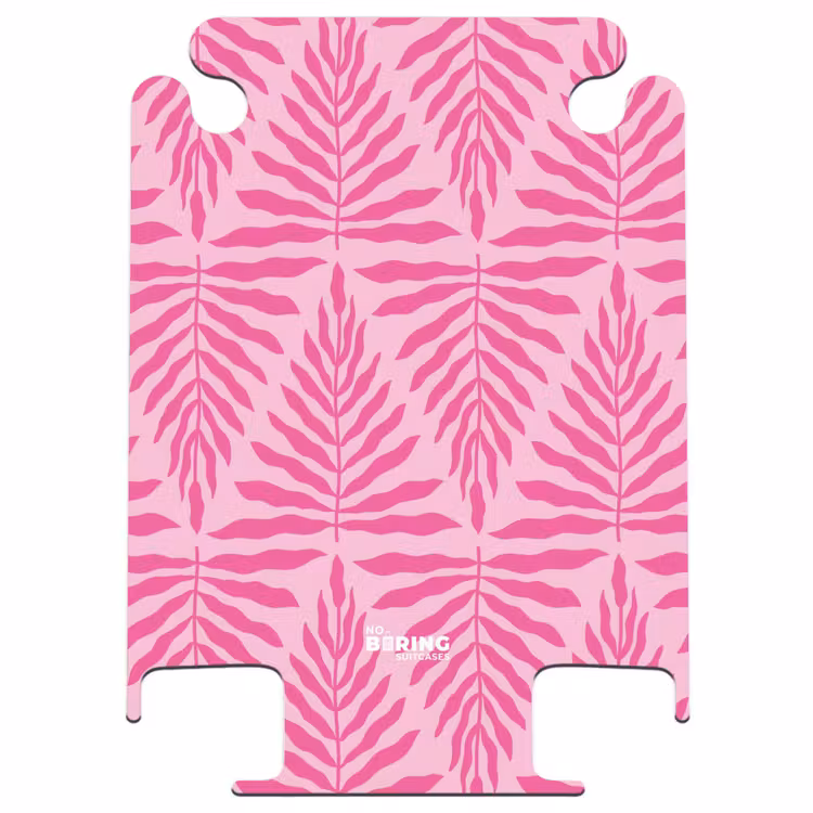 CaseSwap™ - Motif de feuilles en rose clair et foncé — 1
