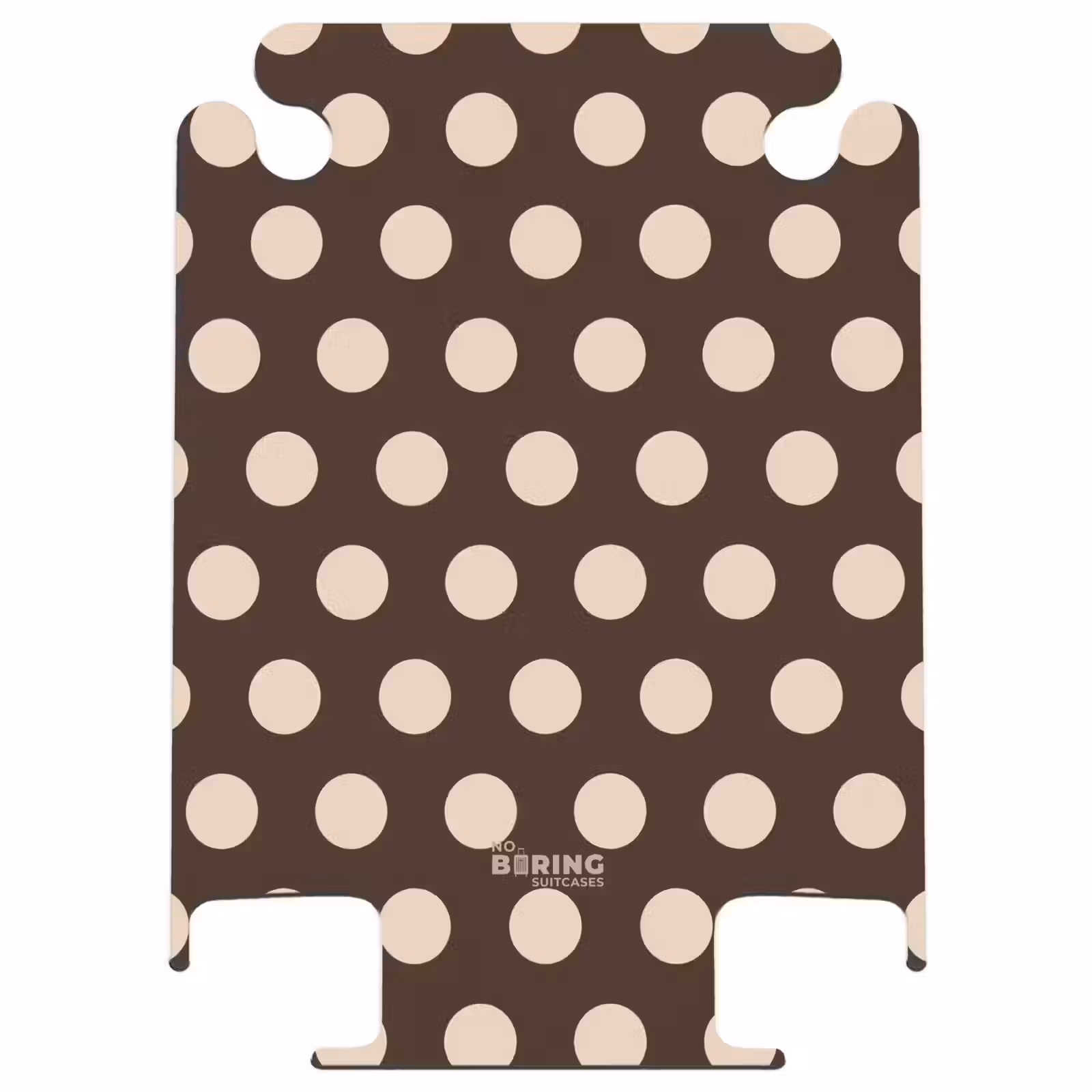 CaseSwap™ - Motif à pois dans différentes nuances de brun — 1