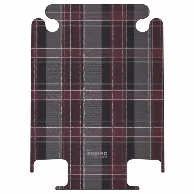 CaseSwap™ - Motif à carreaux classique en gris et rouge — 1