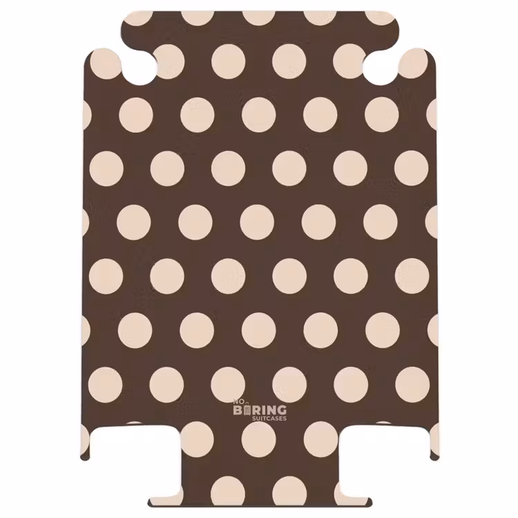CaseSwap™ - Motif à pois dans différentes nuances de brun — 1