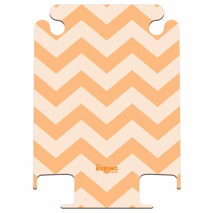 CaseSwap - Motif zigzag en orange — 1
