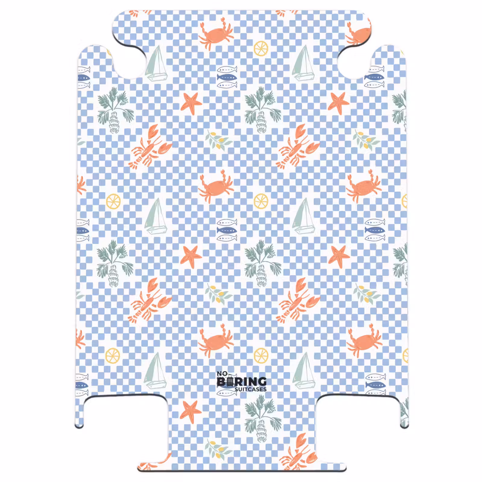 CaseSwap - Zomer strand print blauw — 1