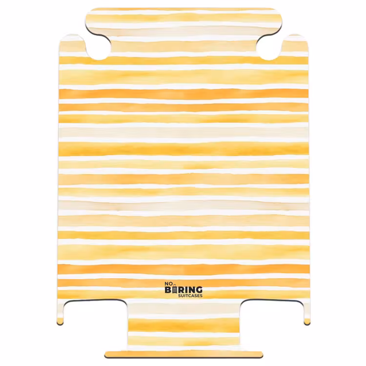 CaseSwap - Motif à rayures jaune — 1