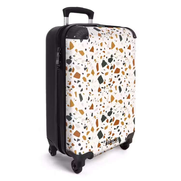 CaseSwap - Motif terrazzo rouille ocre — 2