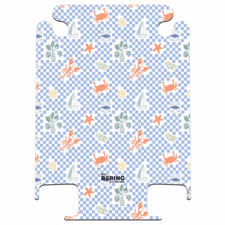 CaseSwap - Zomer strand print blauw — 1