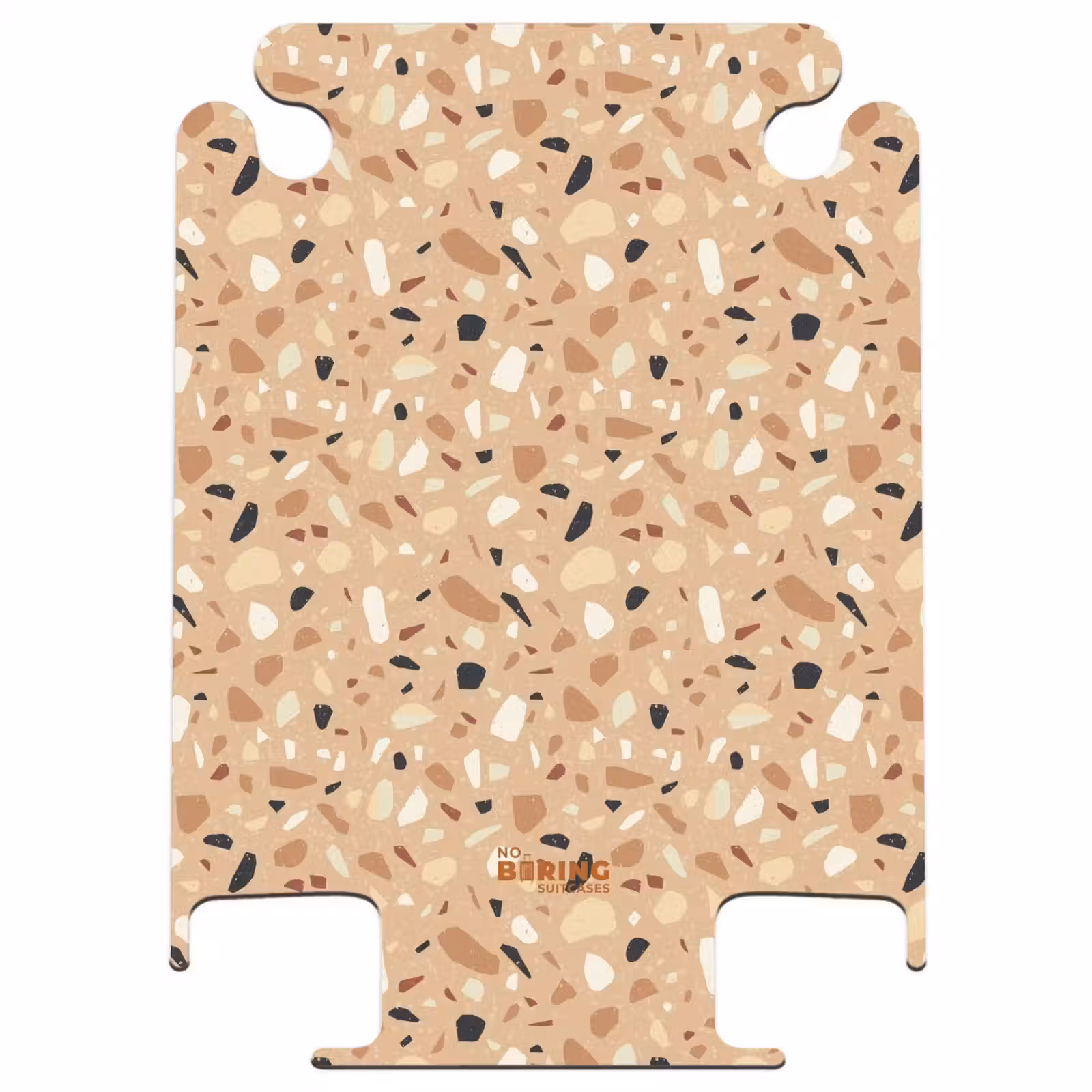 CaseSwap™ - Motif terrazzo brun coloré — 1