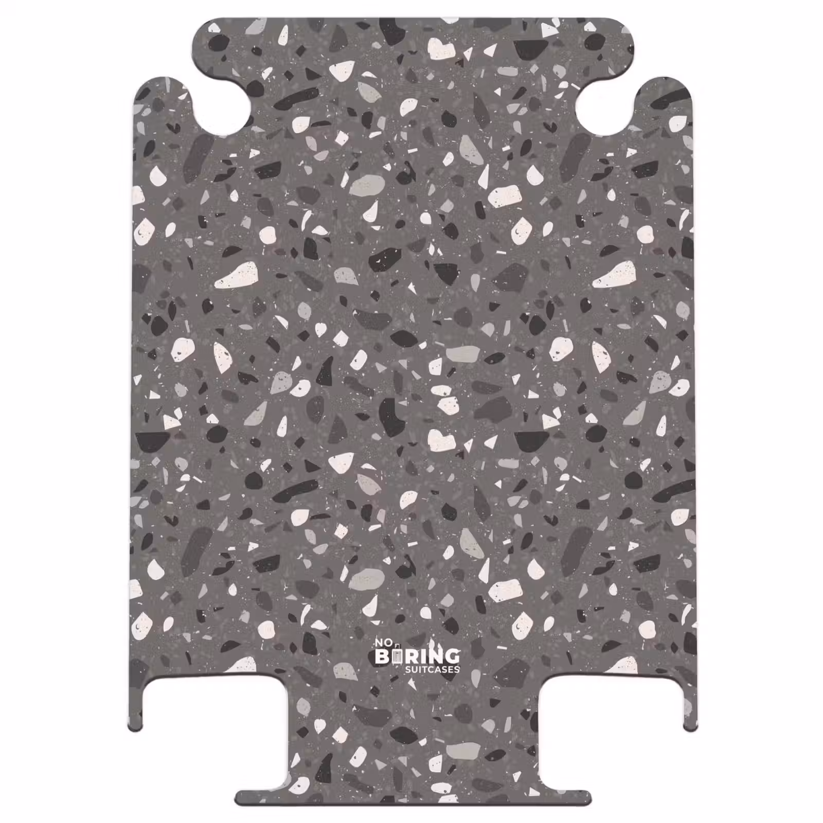 CaseSwap™ - Motif Terrazzo multicolore gris foncé — 1