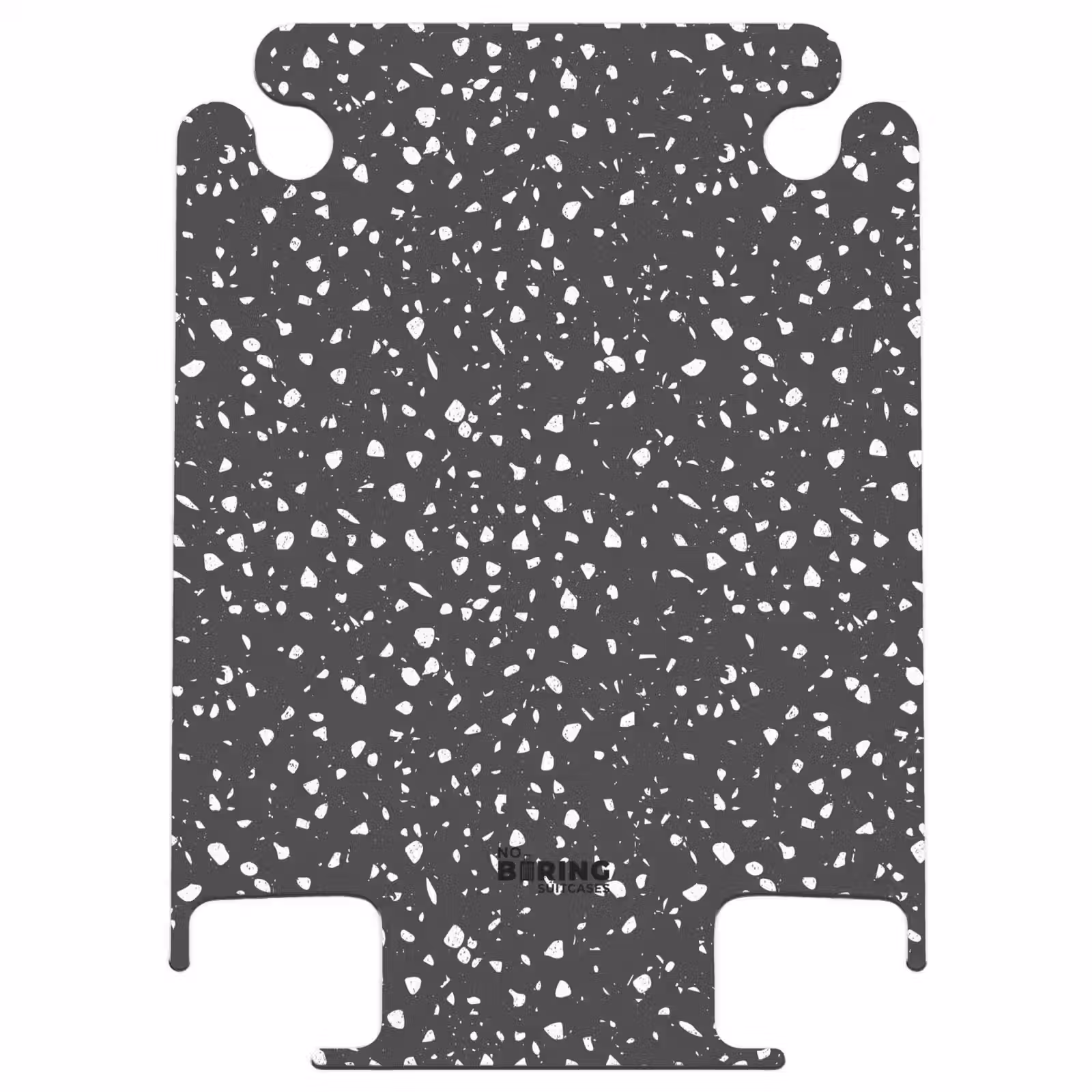 CaseSwap - Motif terrazzo noir et blanc — 1