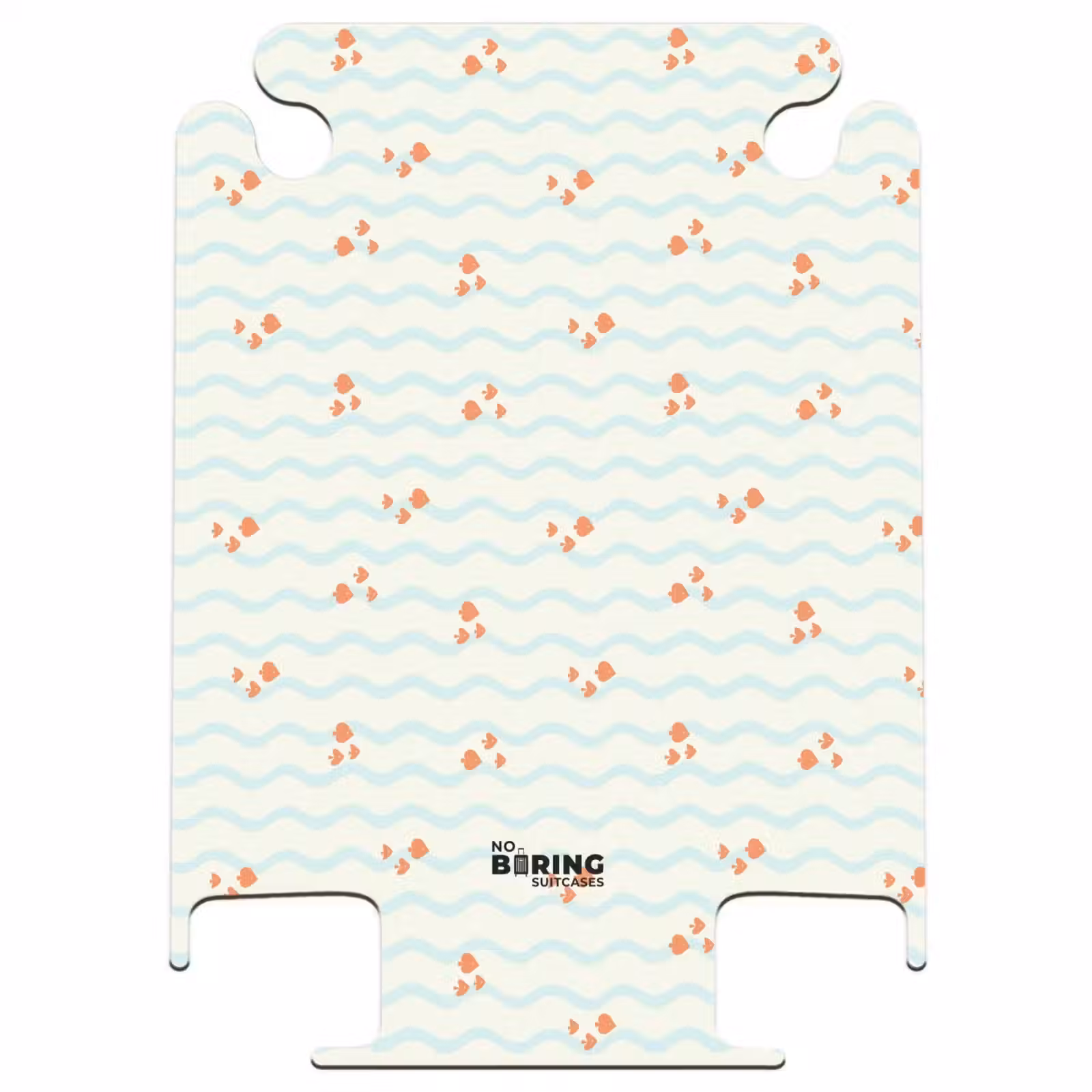 CaseSwap - Mer avec motif de poisson orange bleu — 1