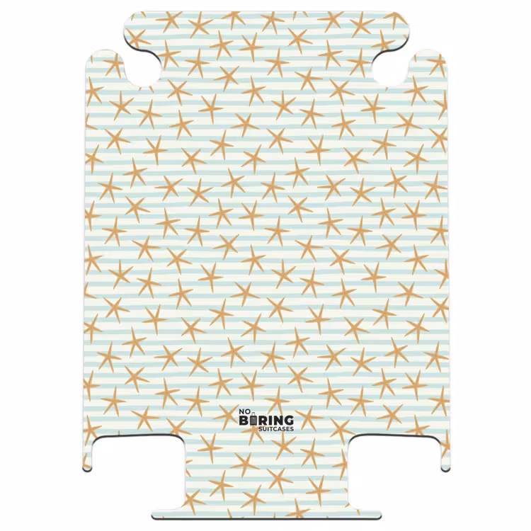CaseSwap - Étoile de mer avec motif à rayures bleu — 1