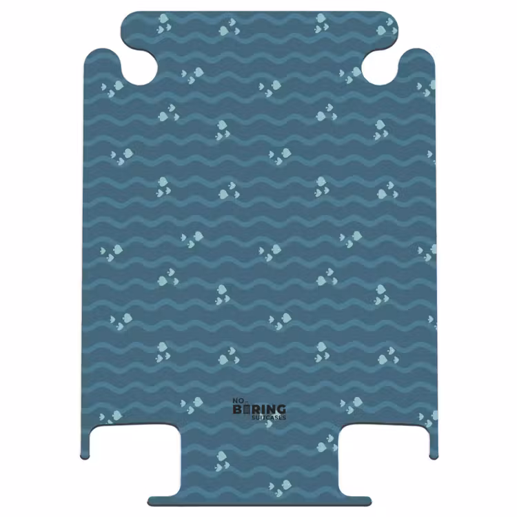 CaseSwap - Mer avec motif de poisson vert bleu — 1