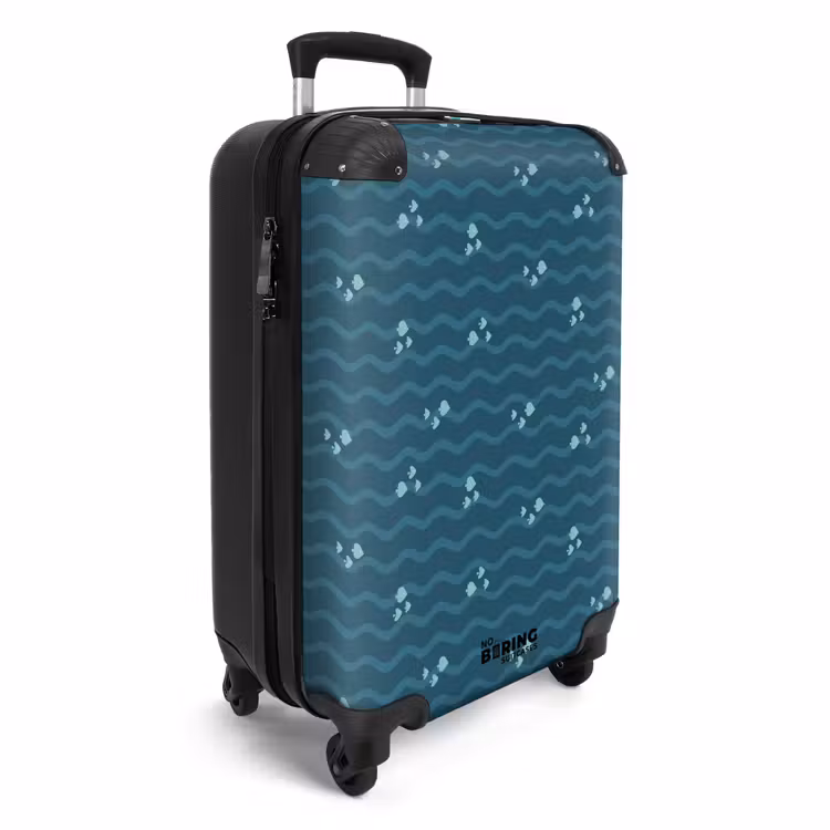 CaseSwap - Mer avec motif de poisson vert bleu — 2