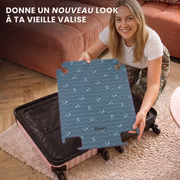 CaseSwap - Mer avec motif de poisson vert bleu — 3
