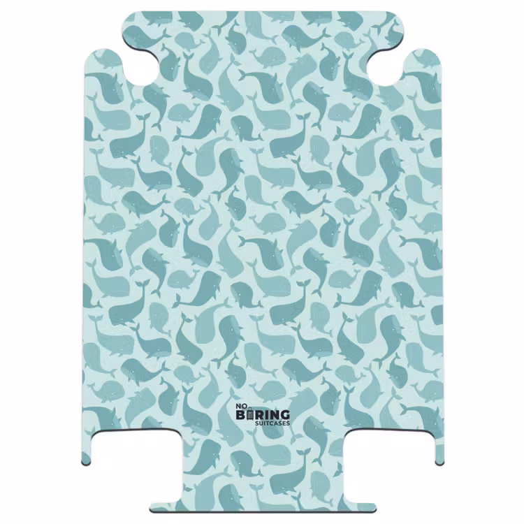 CaseSwap - Motif de baleine bleu vert — 1