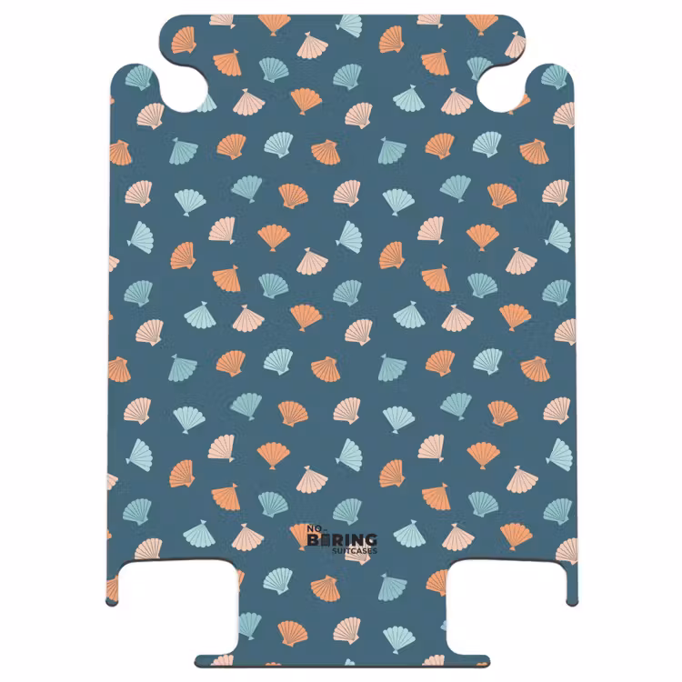 CaseSwap™ - Motif de coquillages bleu orange — 1