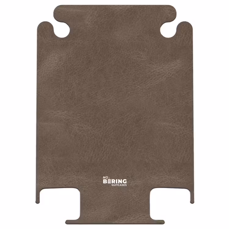 CaseSwap™ - Aspect cuir brun foncé — 1