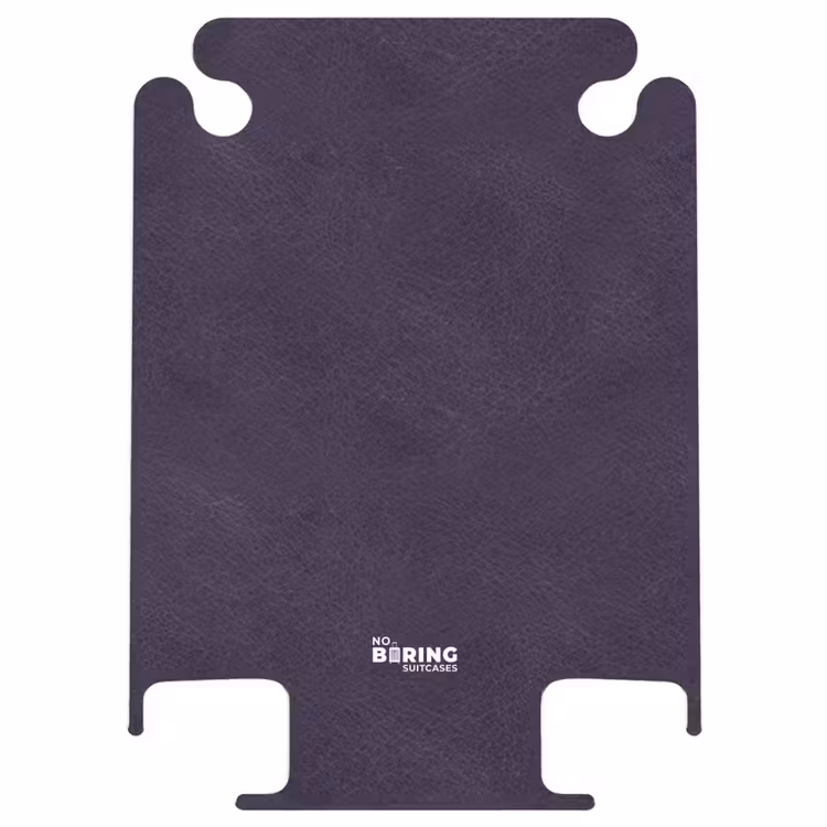 CaseSwap™ - Aspect cuir violet foncé — 1