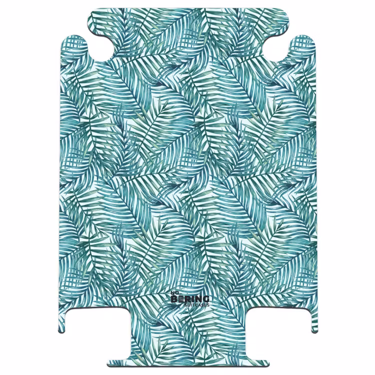 CaseSwap™ - Motif de feuilles de palmier colorées en bleu — 1