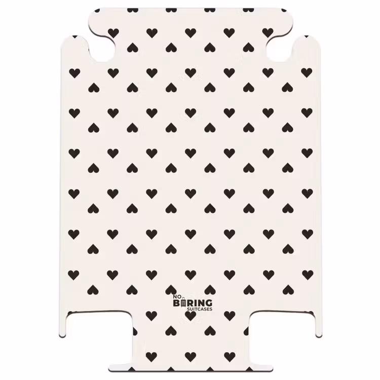 CaseSwap - Coeurs de Saint Valentin en losange noir — 1