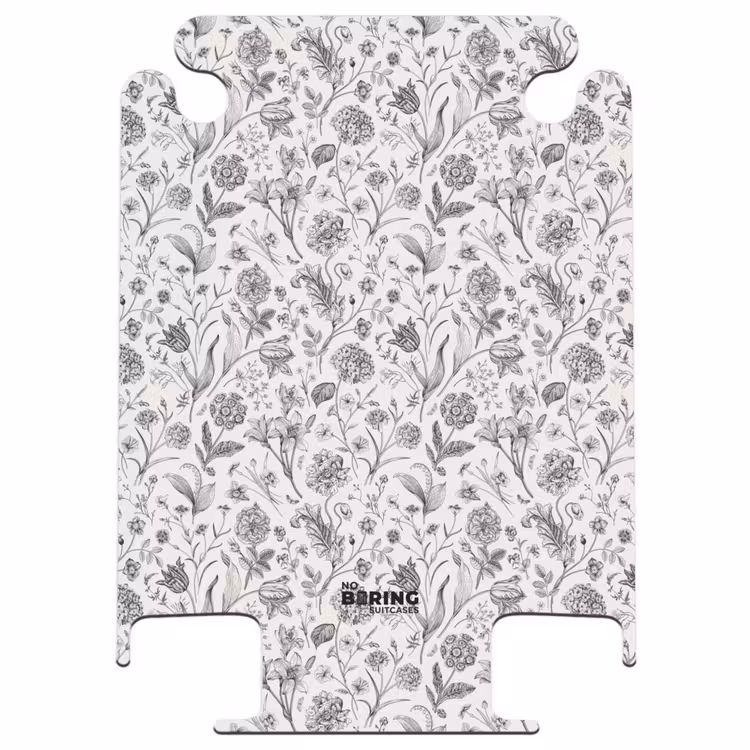 CaseSwap - Motif floral classique noir et blanc — 1