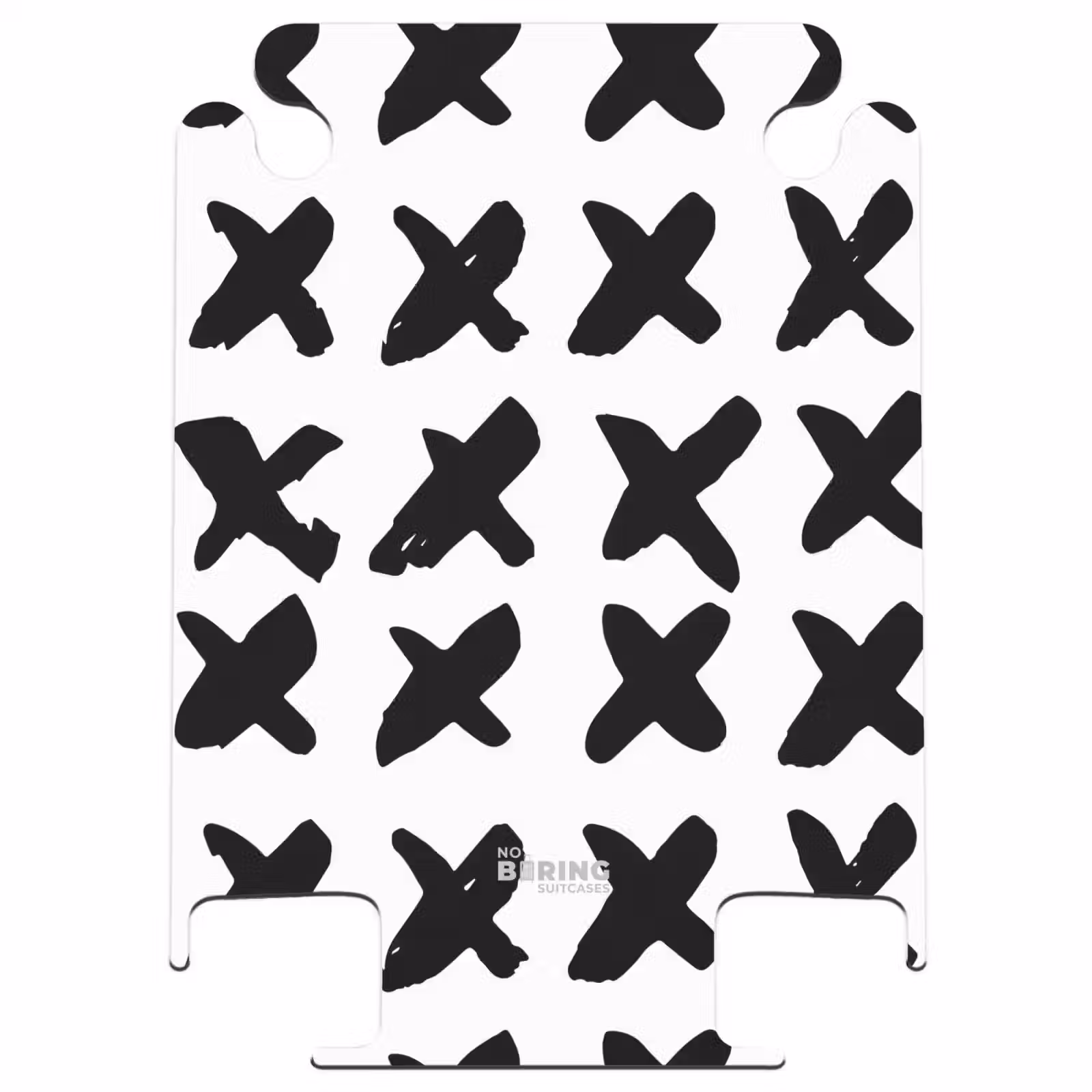 CaseSwap - Croix noires sur fond blanc — 1