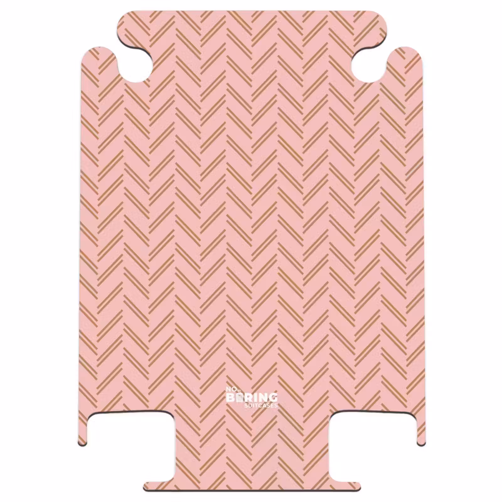 CaseSwap™ - Motif à chevrons avec des nuances de rose et de brun — 1