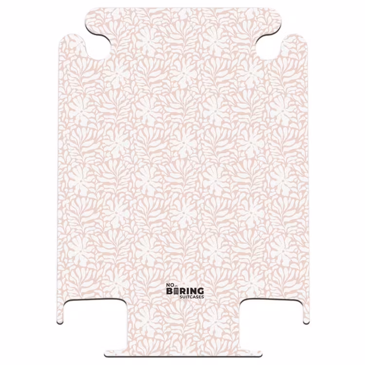 CaseSwap - Fleurs et feuilles sur fond beige — 1
