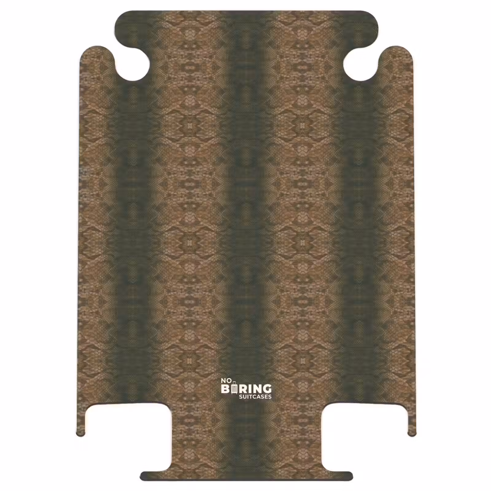 CaseSwap - Peau de serpent brune à écailles symétriques — 1