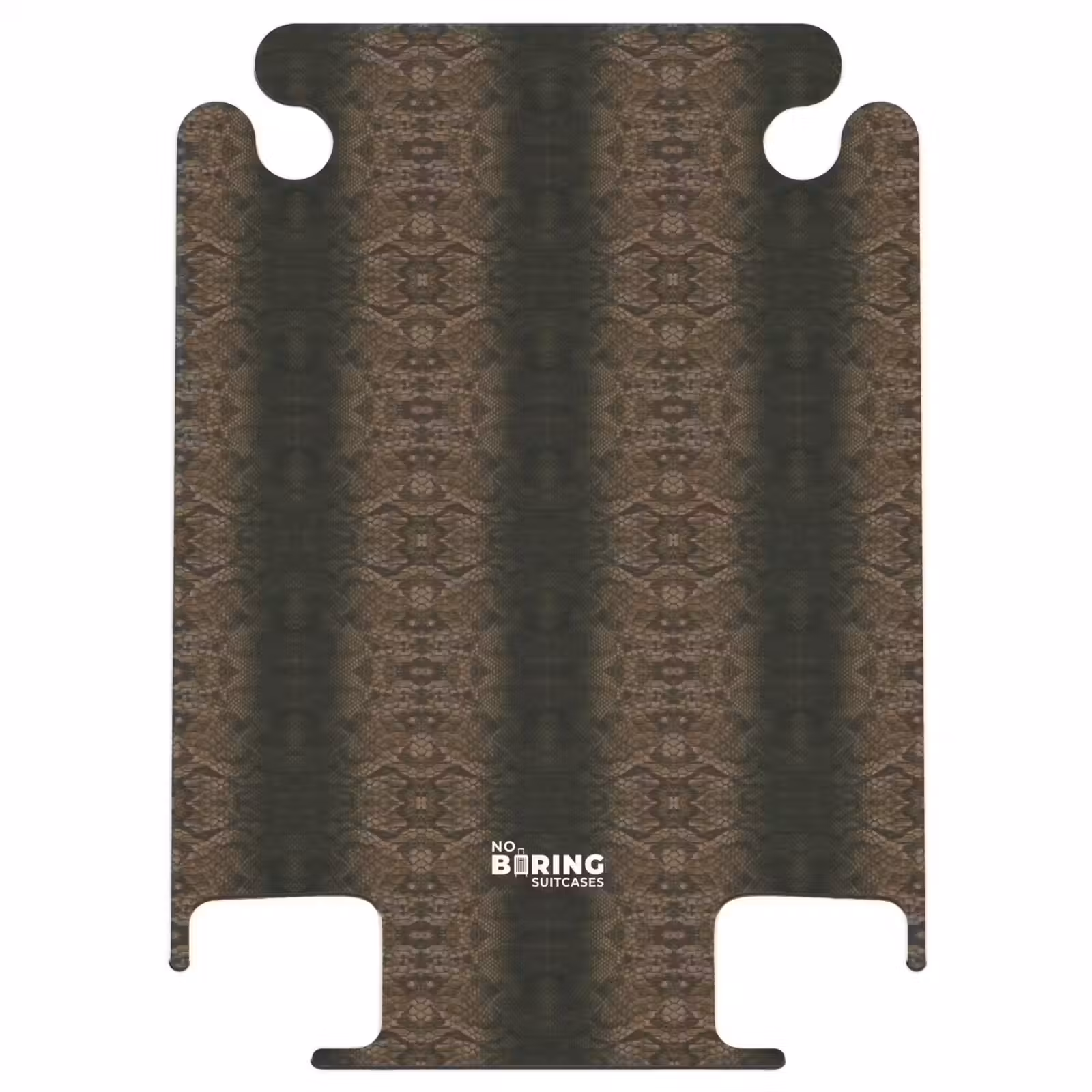 CaseSwap - Peau de serpent brune à écailles symétriques — 1
