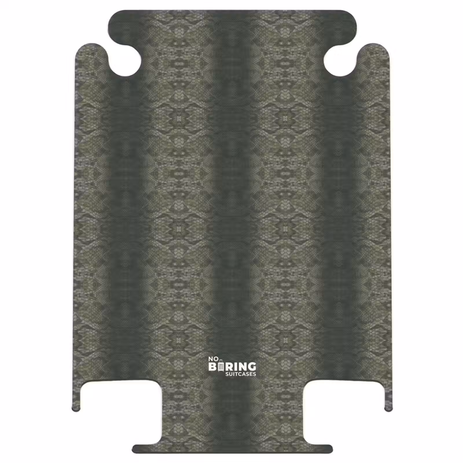 CaseSwap™ - Peau de serpent gris-vert avec structure d'écailles symétriques — 1