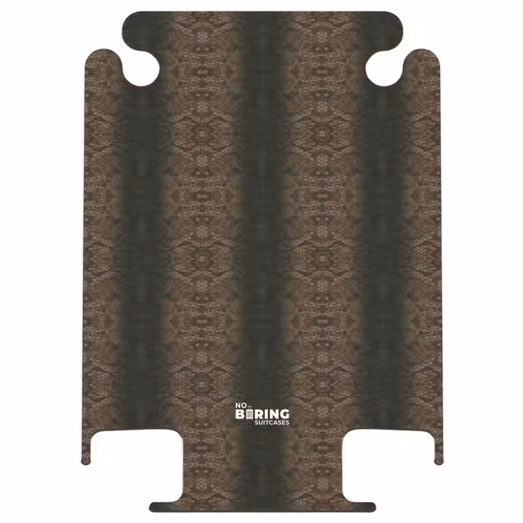 CaseSwap - Peau de serpent brune à écailles symétriques — 1