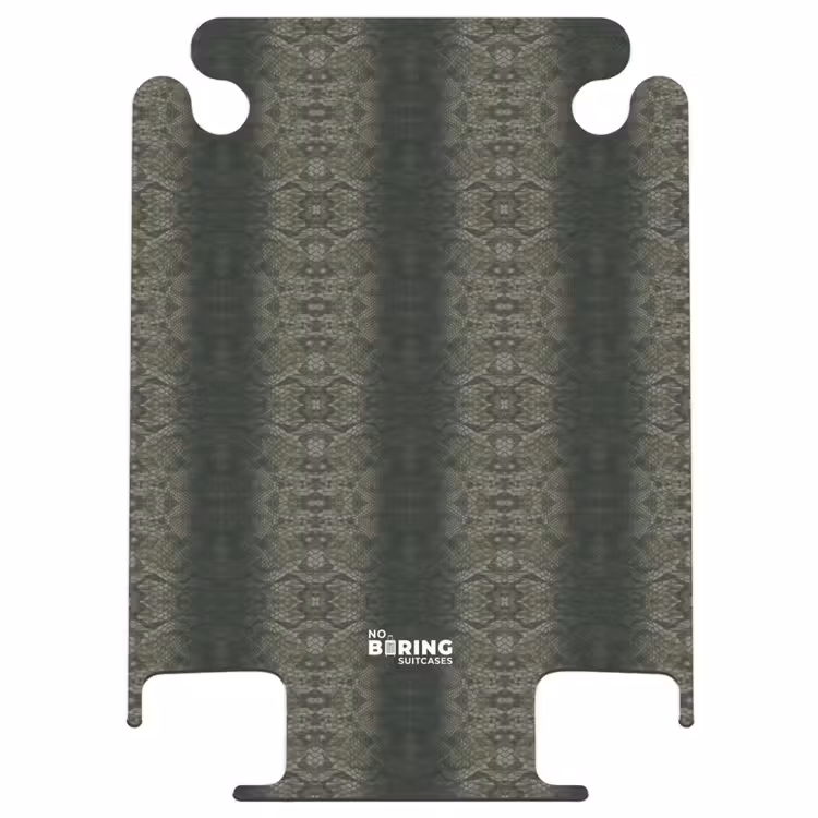 CaseSwap™ - Peau de serpent gris-vert avec structure d'écailles symétriques — 1