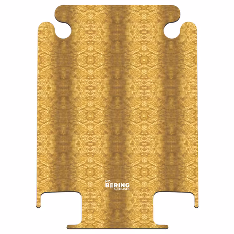 CaseSwap™ - Peau de serpent jaune avec structure en écailles symétriques — 1