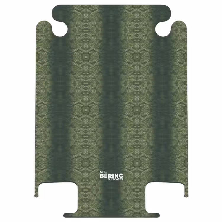 CaseSwap™ - Peau de serpent verte avec structure en écailles symétriques — 1