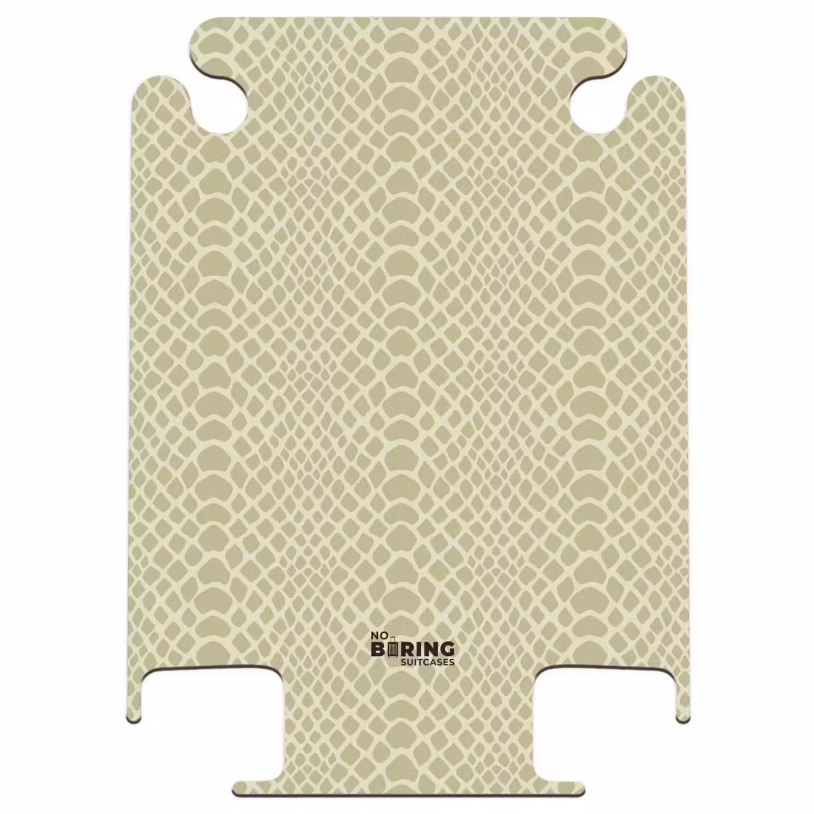 CaseSwap - Motif de peau de reptile vert avec motif symétrique — 1