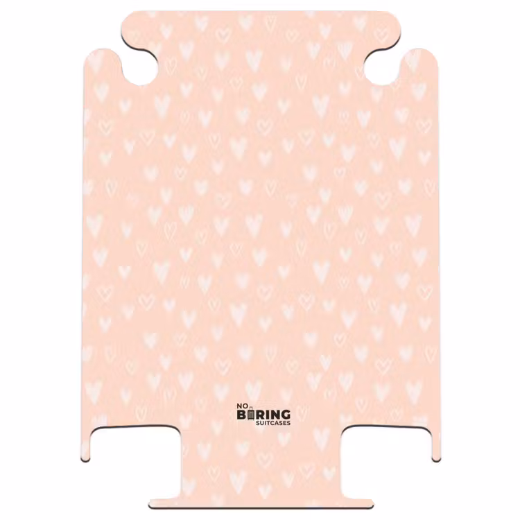 CaseSwap™ - Coeurs blancs sur fond rose saumon — 1