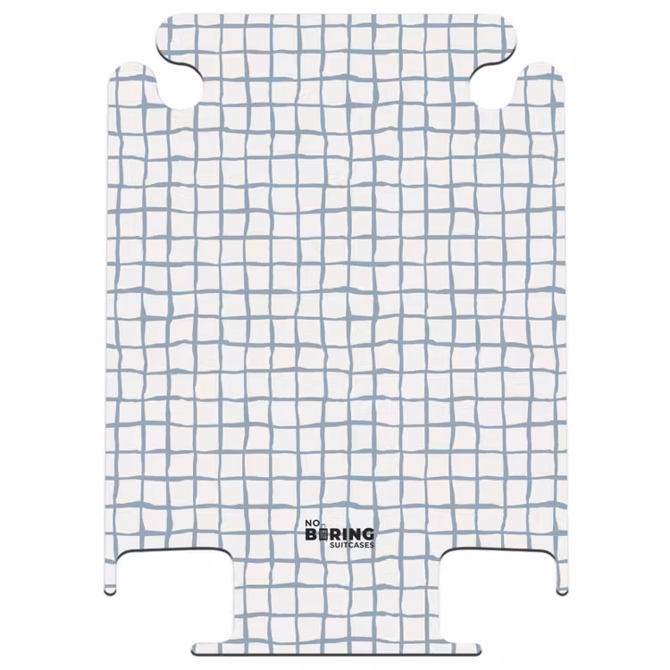 CaseSwap™ - Grille bleue dessinée à la main avec des angles doux — 1