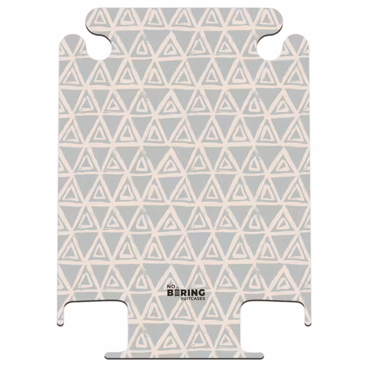 CaseSwap™ - Structure triangulaire répétitive en pastel — 1
