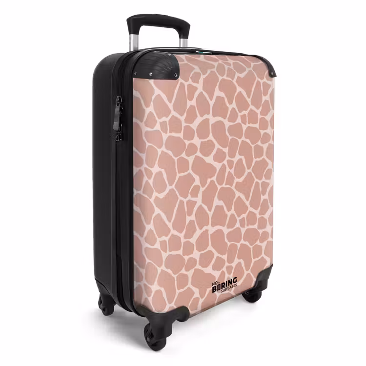 CaseSwap - Motif de girafe sur rose clair — 2