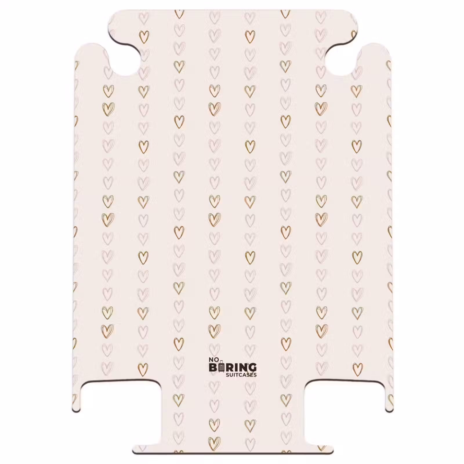 CaseSwap™ - Coeurs de ligne sur beige — 1