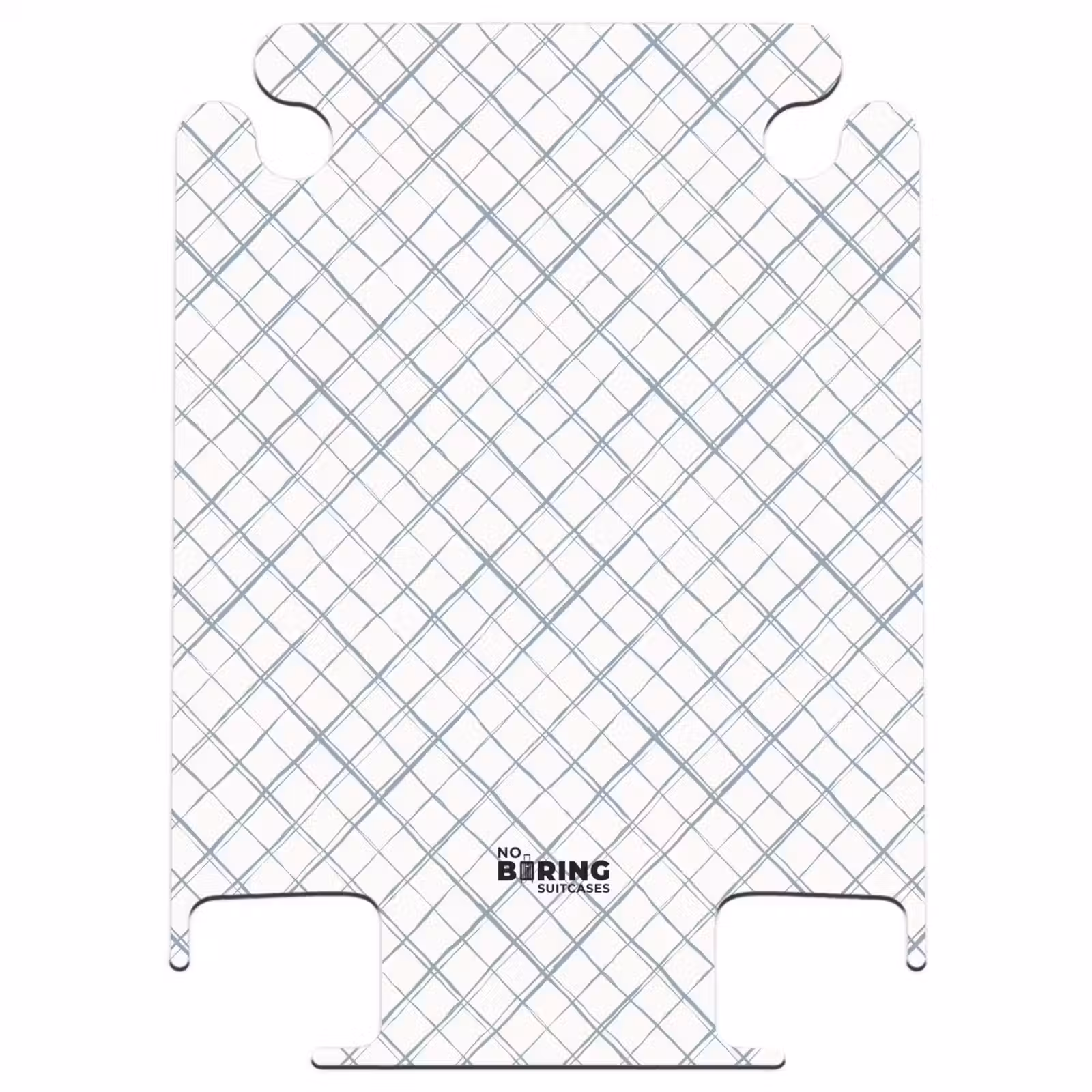 CaseSwap™ - Lignes se coupant en diagonale sur une surface blanche — 1