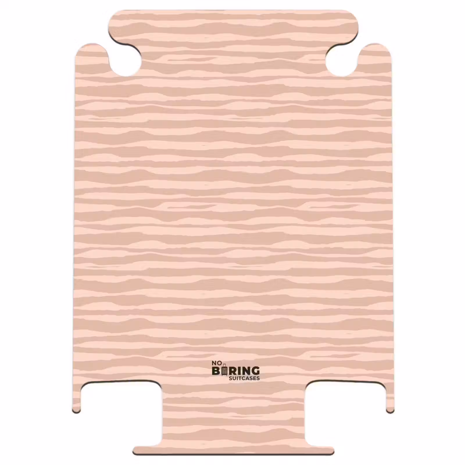 CaseSwap™ - Rayures horizontales sur fond beige — 1