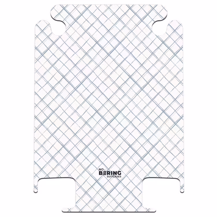 CaseSwap™ - Lignes se coupant en diagonale sur une surface blanche — 1