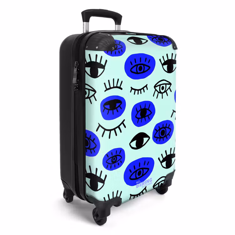 CaseSwap - Motif de l'œil en bleu et noir — 2