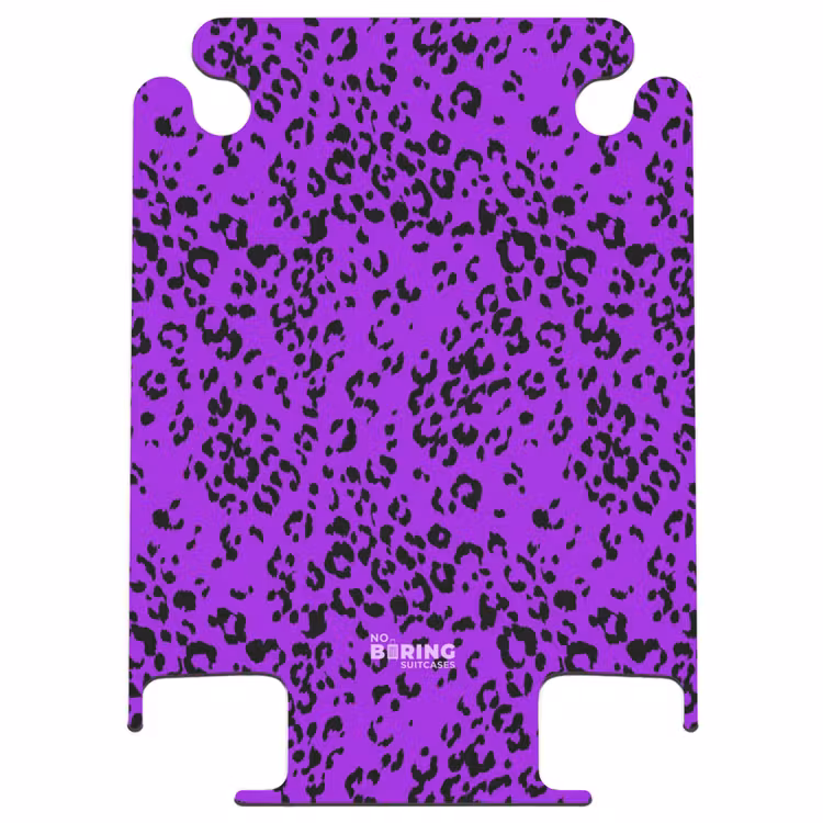 CaseSwap™ - Motif de panthère en violet et noir — 1