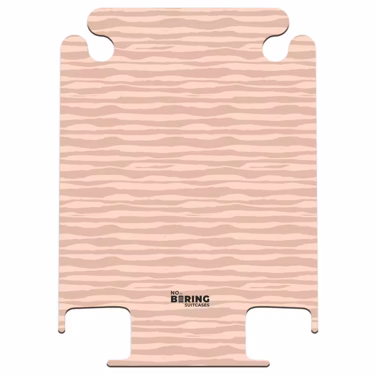 CaseSwap™ - Rayures horizontales sur fond beige — 1