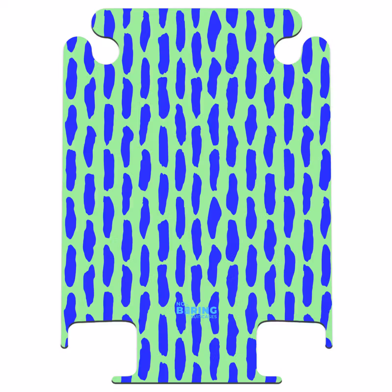 CaseSwap™ - Motif bleu sur vert menthe — 1