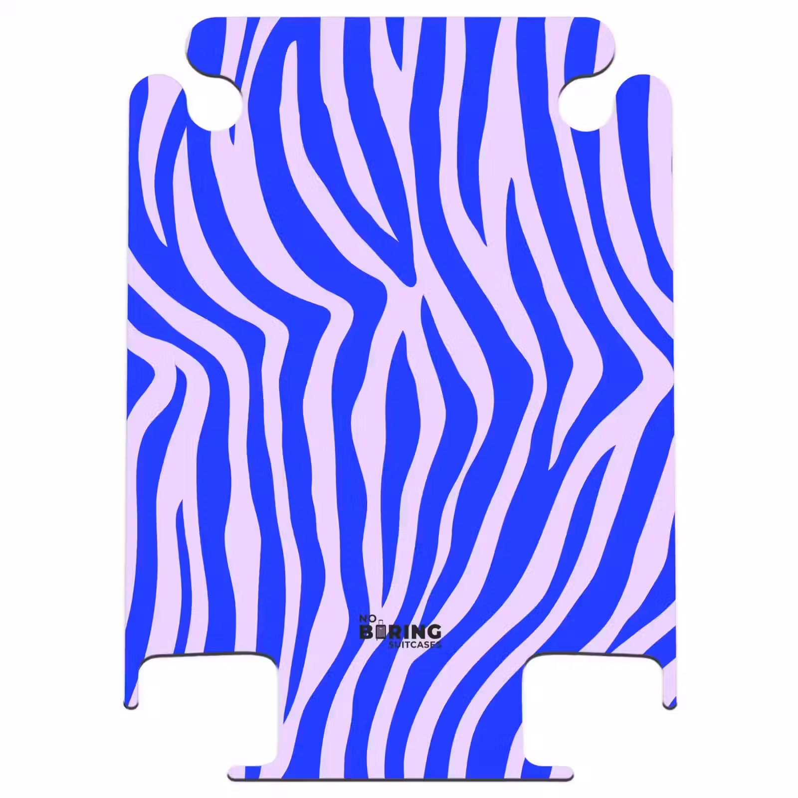 CaseSwap - Motif zébré bleu et lilas — 1