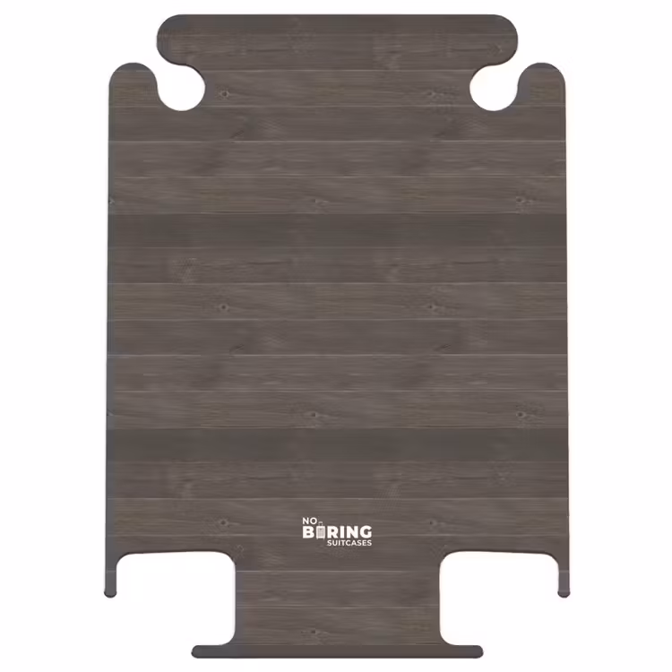 CaseSwap™ - Bois foncé altéré avec des planches horizontales — 1