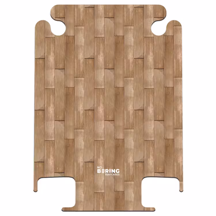 CaseSwap™ - Texture des planches de bois brun clair — 1